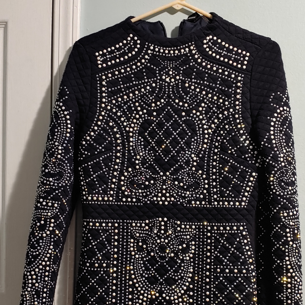 Black Size M Cocktail Or Party Dress.
